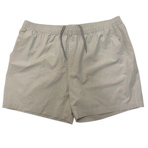 World‎ Wide Sportsman Men's 2XL Gray Hybrid Fishing Shorts Casual Elastic
